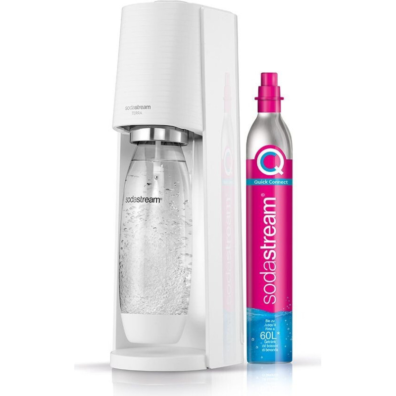 Sodastream Gaseeritud jookide masin Terra white