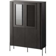 Cama Meble Cama VERA display cabinet 110x40x160 matt black