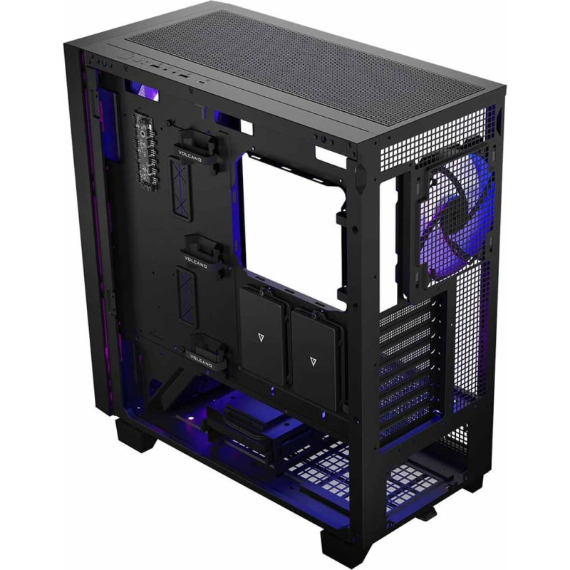 Modecom Computer case Volcano Perun Apex ARGB Midi black