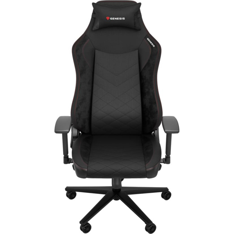 Genesis Nitro 890 G2 Universali kompiuterinių žaidimų kėdė Pamink&scaron;tinta sėdynė Juoda