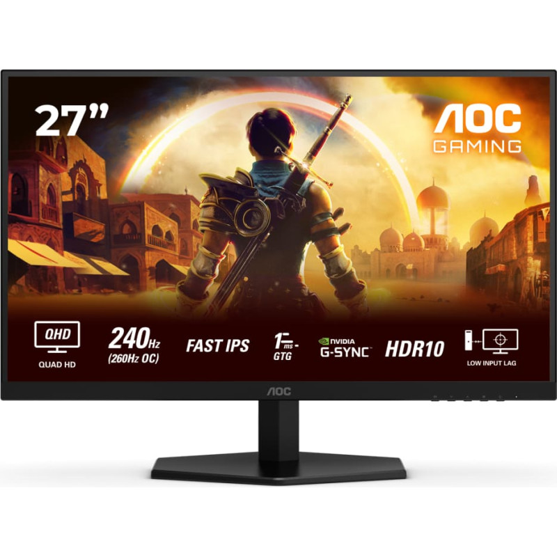 AOC G4 Q27G42ZE монитор для ПК 68,6 cm (27") 2560 x 1440 пикселей Quad HD ЖК Черный, Красный