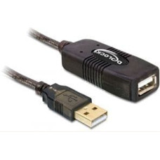 Delock Kabel USB Delock USB-A - microUSB 20 m Czarny (82690)