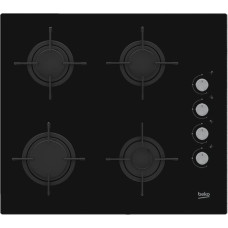 Beko HILG64120S hob Black Built-in 60 cm Gas 4 zone(s)