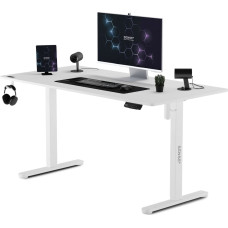 Sense7 Biurko SENSE7 Nojo Białe 140 cmx70 cm White