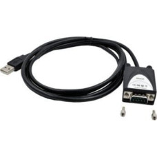 Exsys Kabel USB Exsys EX-1311-2 Kabel USB 2.0 do 1 x szeregowy RS-232 1,8 m z 9-stykowym złączem Wyświetlacz LED