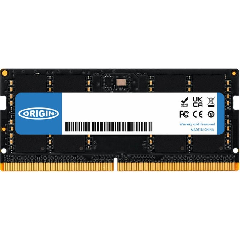 Origin Storage OM32G55600SO1RX8NE11 moduł pamięci 32 GB 1 x 8 GB DDR5 5600 MHz