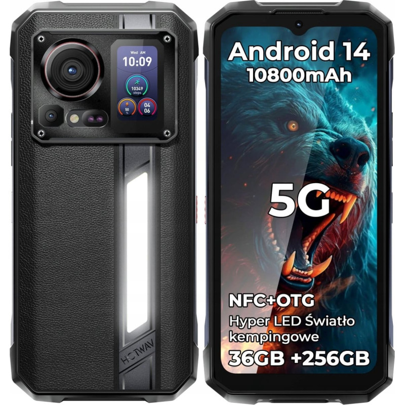 Hotwav Hyper 7 Pro smartphone (black)