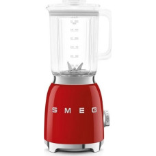 Smeg Blender kielichowy Smeg BLF03RDEU mikser, 800 W, 4 programy, funkcja pulse, 18000 RPM, ostrzze ze stali nierdzewnej, Ice crush, 50's Style, czerwony