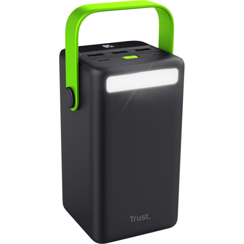 Trust Redoh XXL - 50,000 mAh power bank (black, green)