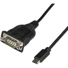 Startech Kabel USB StarTech USB-C - RS-232 0.4 m Czarny (ICUSB232PROC)