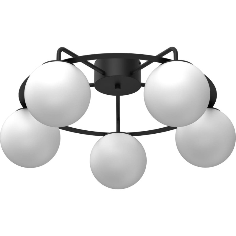 Noname Luminex Ballo 5581 plafon lampa sufitowa 5x15W E27 czarny
