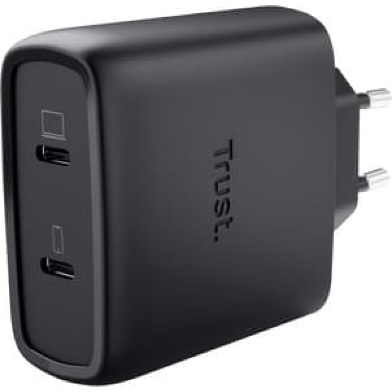 Trust Maxo 65W 2-Port USB-C GaN Charger