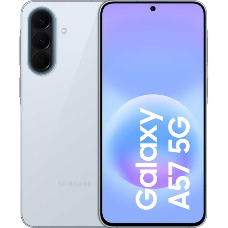 Samsung Galaxy A57 5G 17 cm (6.7") Dviguba SIM jungtis Android 16.0 C tipo USB 8 GB 256 GB 5000 mAh Mėlyna