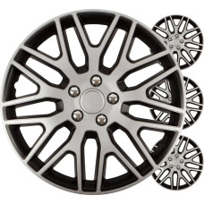 Versaco Kołpak Versaco Kołpaki samochodowe 4szt. komplet dakar czarno srebrne 17'' cali color box