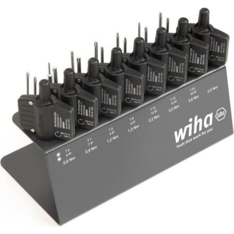 Wiha Zestaw wkrętak&oacute;w dynamometrycznych z zestawem uchwyt&oacute;w klucza easyTorque Key /23cz./ 47198