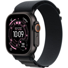 Apple Smartwatch Apple Watch Ultra 3 GPS + Cellular 49mm Black Titanium / Alpine Loop M Czarny (MF0V4QR/A)