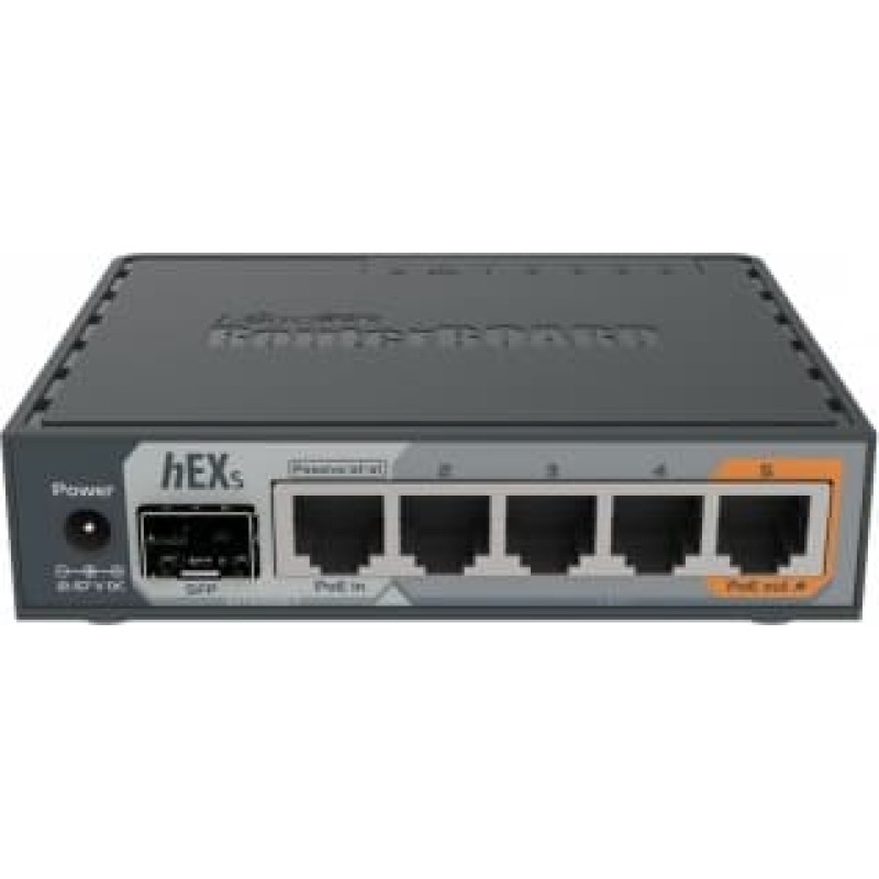 Mikrotik hEX S wired router Gigabit Ethernet Black