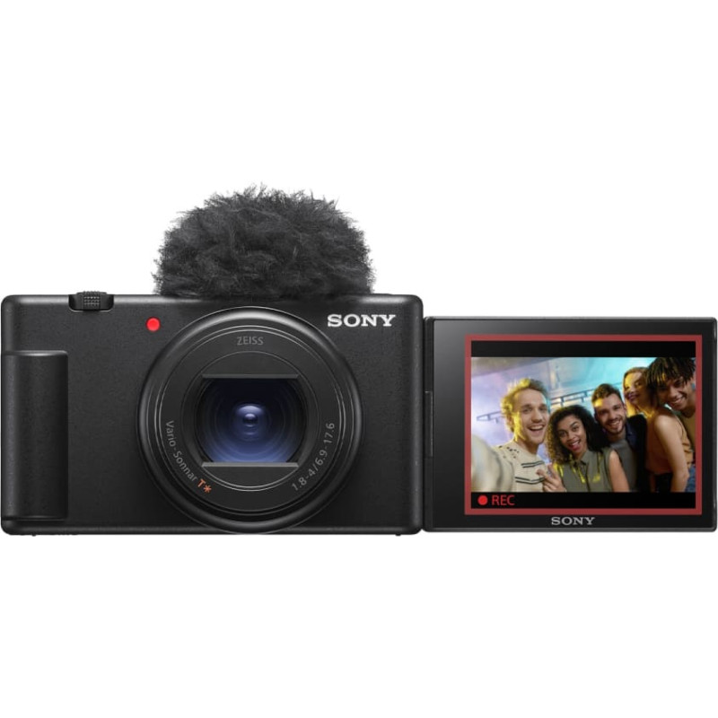 Sony ZV-1 II 1" Kompakti&scaron;kas fotoaparatas 20,1 MP Exmor RS CMOS 5472 x 3648 pikseliai Juoda