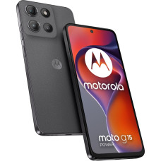 Motorola moto g15 power 17,1 cm (6.72") Dviguba SIM jungtis Android 15 4G C tipo USB 8 GB 256 GB 6000 mAh Pilka