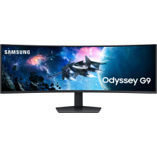 Samsung G95C монитор для ПК 124,5 cm (49") 5120 x 1440 пикселей Dual QHD LED Черный