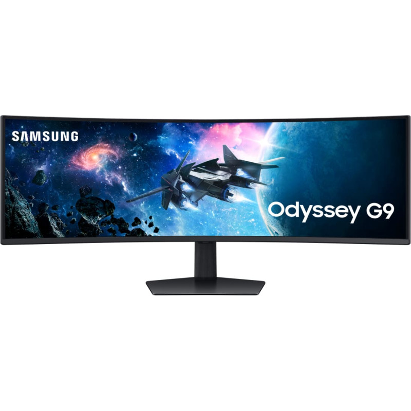 Samsung G95C монитор для ПК 124,5 cm (49") 5120 x 1440 пикселей Dual QHD LED Черный