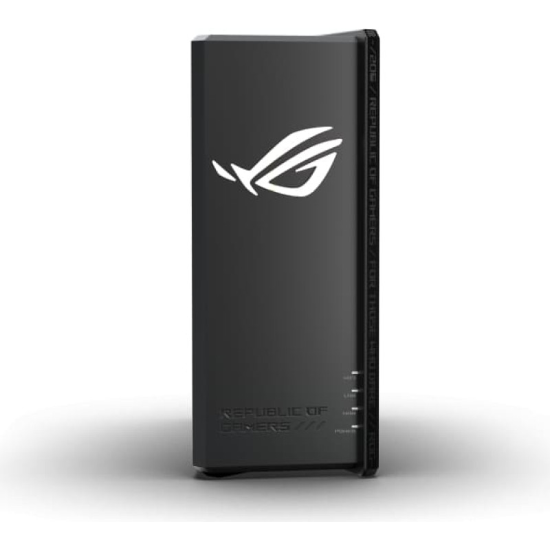 Asus ROG Strix GS-BE18000 беспроводной маршрутизатор 2.5 Gigabit Ethernet Трехдиапазонный (2,4 ГГц / 5 ГГц / 6 ГГц) Черный