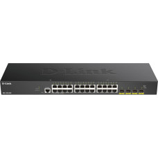 D-Link DGS-1250-28X Valdomas L3 Gigabit Ethernet (10/100/1000) Juoda