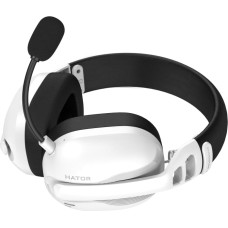 Hator Hyperpunk 3 Wireless Headset Wired & Wireless Head-band Gaming USB Type-C / USB Type-A Bluetooth White