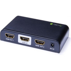 Techly IDATA HDMI2-4K2 видео разветвитель HDMI 2x HDMI