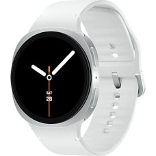 Samsung Galaxy Watch 8 3,81 cm (1.5") AMOLED 44 mm Skaitmeninis 480 x 480 pikseliai Lietimui jautrus ekranas Sidabras &bdquo;Wi-Fi&ldquo; GPS (palydovinis)