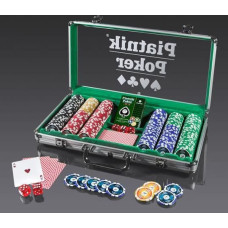 Piatnik Poker Alu-Case - 300 żeton&oacute;w 14g (77968)