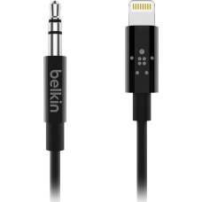 Belkin Kabel USB Belkin Lightning - mini Jack 3.5 mm 0.9 m Czarny (AV10172bt03-BLK)