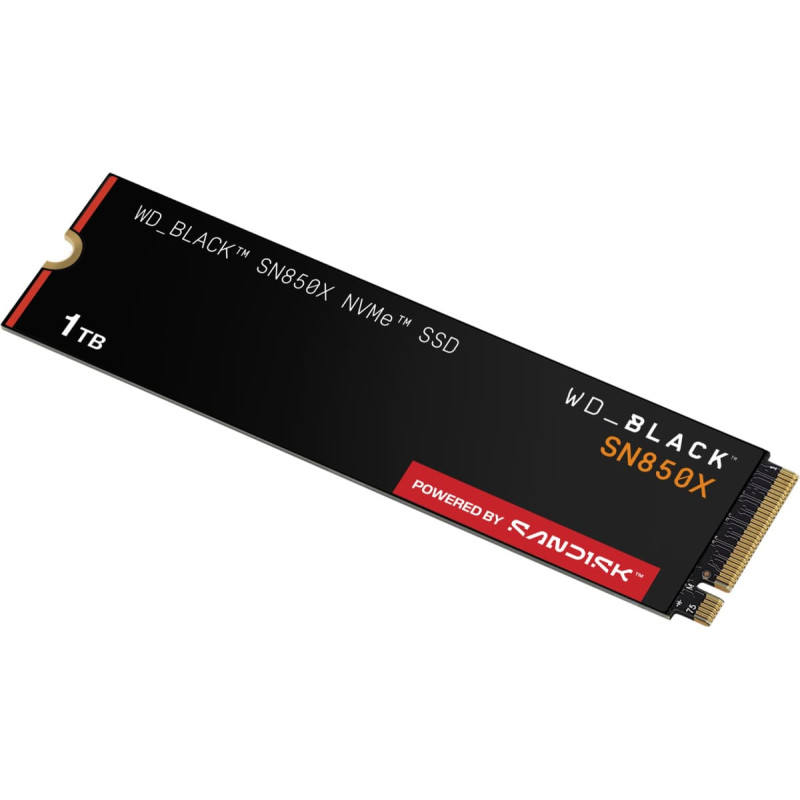 Sandisk WD Black SN850X M.2 PCIe NVMe 1TB with Heatsink