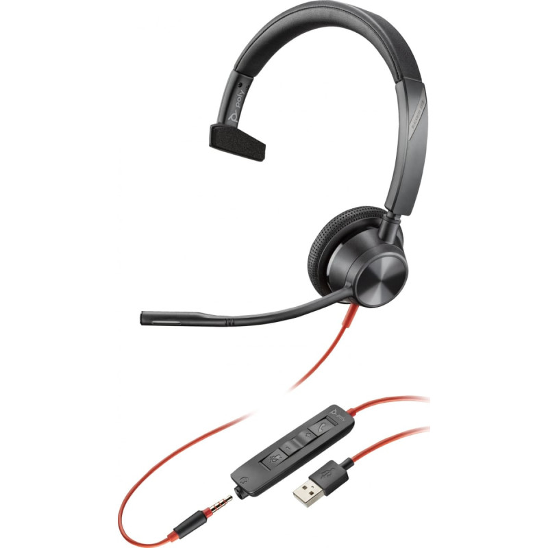 HP Słuchawki HP Blackwire 3315  (76J12AA)