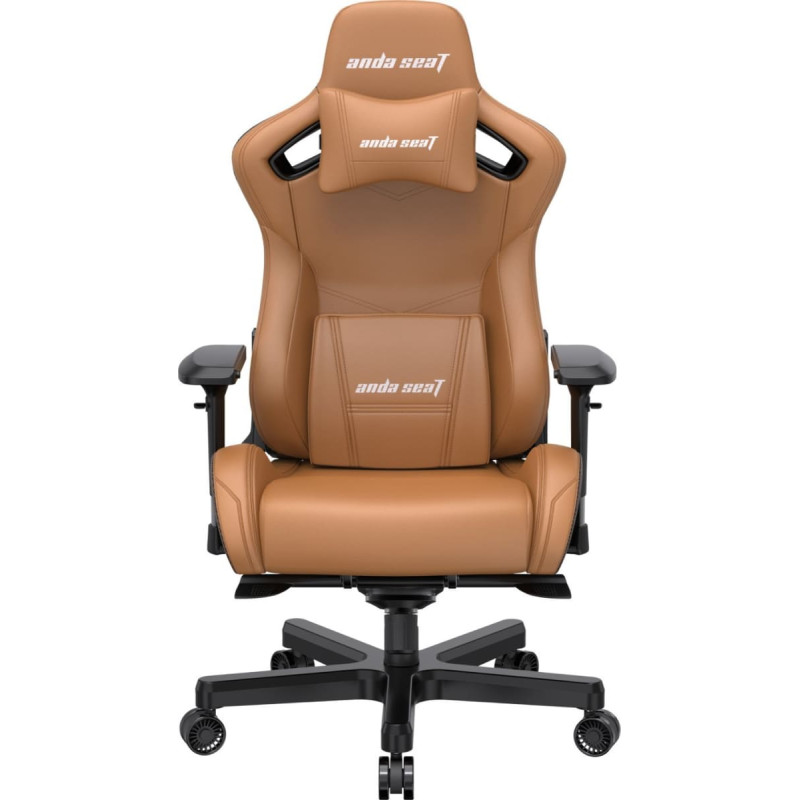 Anda Seat Fotel Anda Seat Fotel gamingowy do biura sk&oacute;rzany Anda Seat Kaiser 2 XL brązowy obrotowy