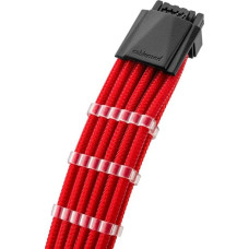 Cablemod CableMod C-Series PRO ModMesh 12VHPWR Cable Kit for Corsair RM, RMi, RMx (Black Label) - red