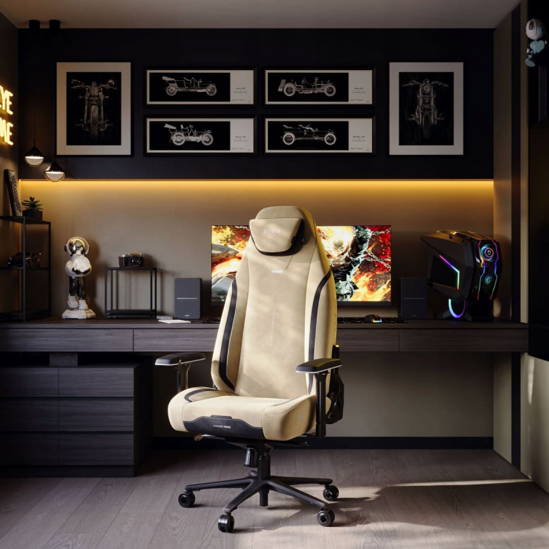 Diablo Chairs Fotel Diablo Chairs X.Eye Prime Broken Gold Normal Size