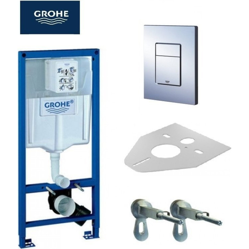 Grohe Рама питьевого унитаза 3in1 Rapid SL с клавишей смыва 38772001