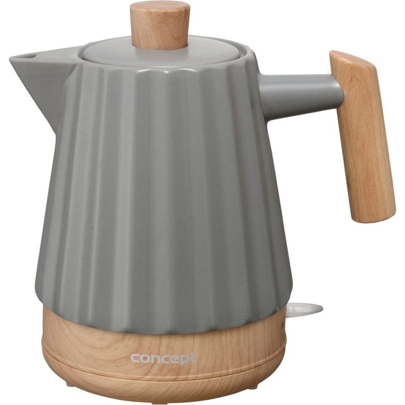 Concept RK0092 Ceramic electric kettle 1.5 l Dark grey