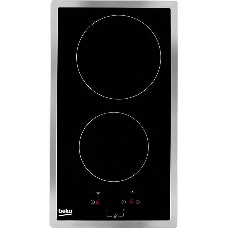Beko HDMC32400TX 30cm Ceramic Hob with Touch Controls