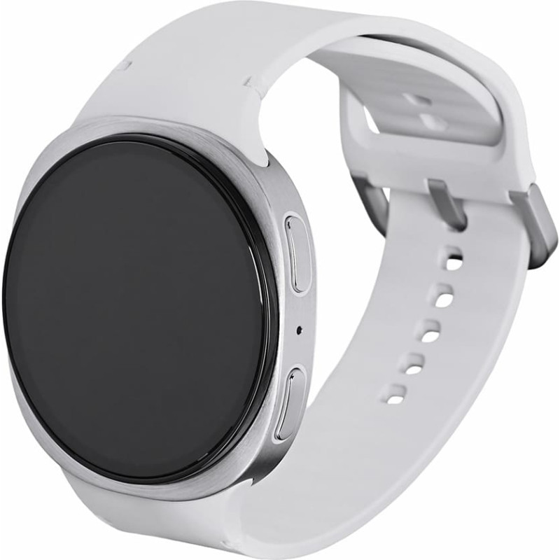 Samsung Galaxy Watch 8 3,81 cm (1.5") AMOLED 44 mm Цифровой 480 x 480 пикселей Сенсорный экран Серебристый Wi-Fi GPS (спутниковый)