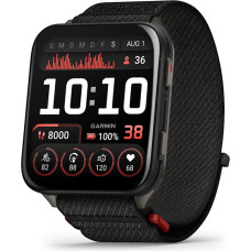 Garmin Venu X1 5.08 cm (2") AMOLED Digital 448 x 486 pixels Touchscreen Black Wi-Fi GPS (satellite)