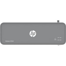 HP OneLam 270 laminator, A4, Hot, 5 pouches: A4/80 mic, grey