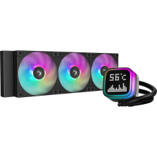 Deepcool LP360 Computer case, Processor All-in-one liquid cooler 12 cm Black 1 pc(s)