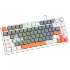 Savio ASTRAL WHITE JADE 3 COLOURS keyboard Gaming USB QWERTY US International