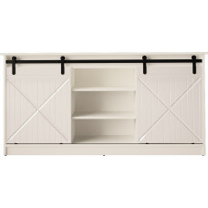 Cama Meble Chest of drawers 160x80x35 GRANERO white/gloss white