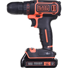 Black+Decker Black & Decker BDCDC18 drill 650 RPM Black, Orange