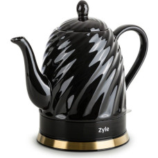 Zyle Чайник керамический ZY20KWG, 1,5 л, черный