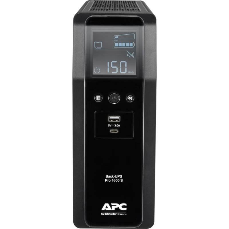 APC BR1600SI nepertraukiamo maitinimo resursai (UPS) &bdquo;Line-Interactive&ldquo; 1,6 kVA 960 W 8 AC i&scaron;vestis(ys / čių)