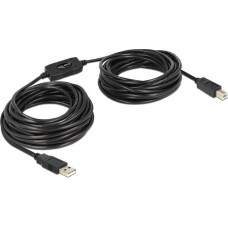 Delock Kabel USB Delock USB-A - USB-A 11 m Czarny (82915)